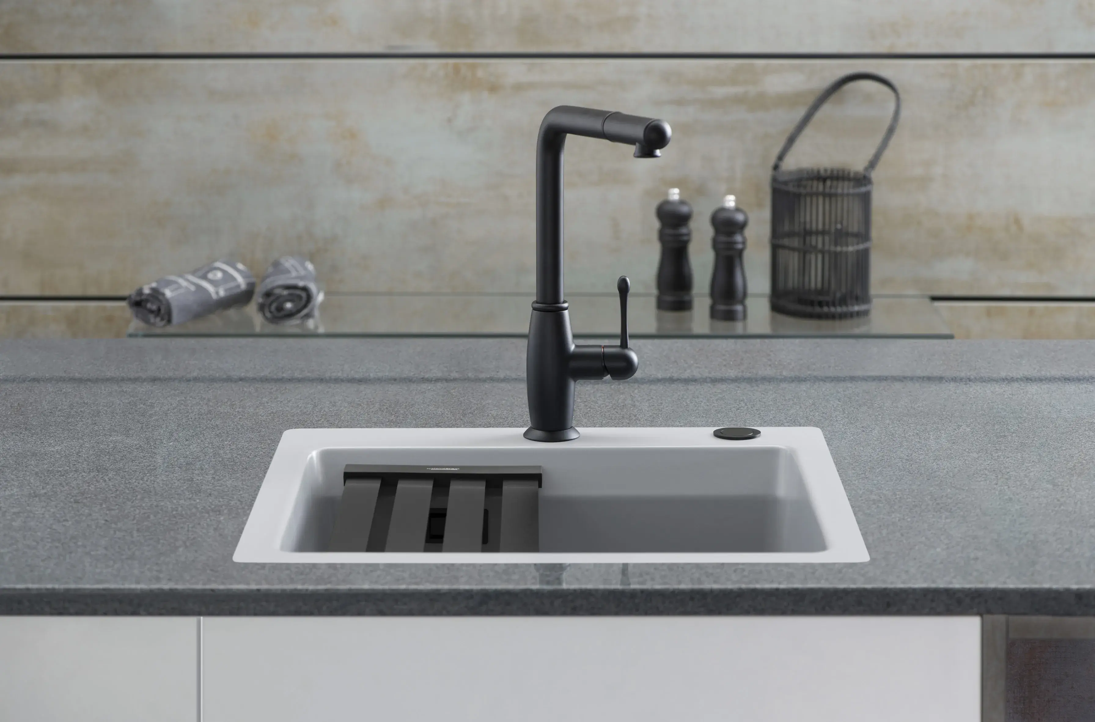 Systemceram Flächenbündige Keramikspülen